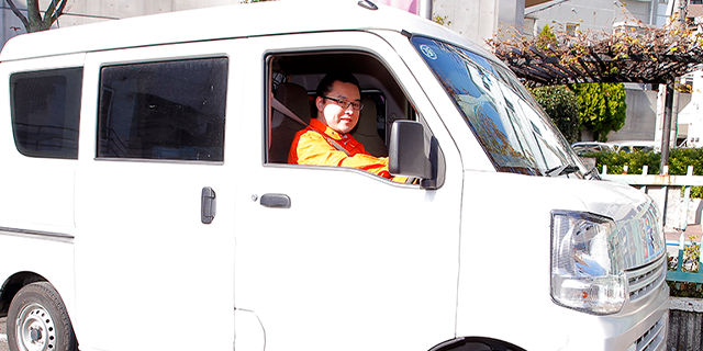 認定錠前技師の到着が早い